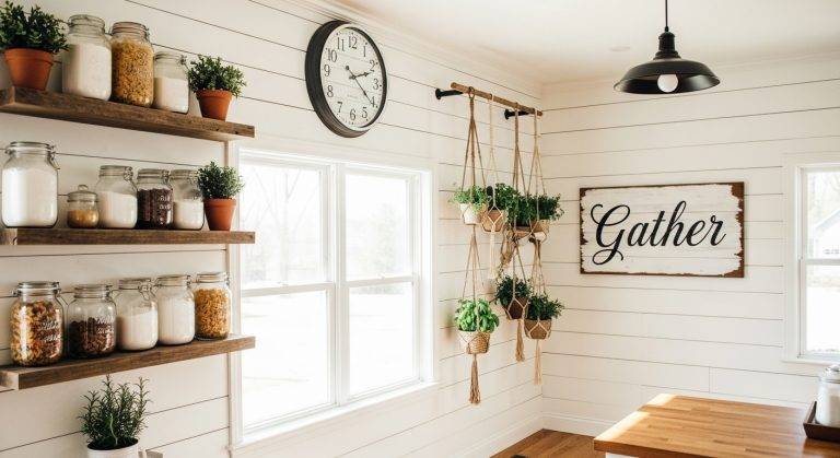 20 Farmhouse Kitchen Wall Decor Ideas You’ll Want to Steal