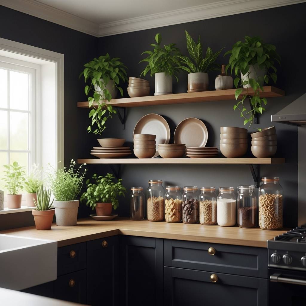 15 Dark Kitchen Ideas for a Bold, Moody Look 11 Whisk 00fdd85fe92798f9ee74d1af3c7f4472dr