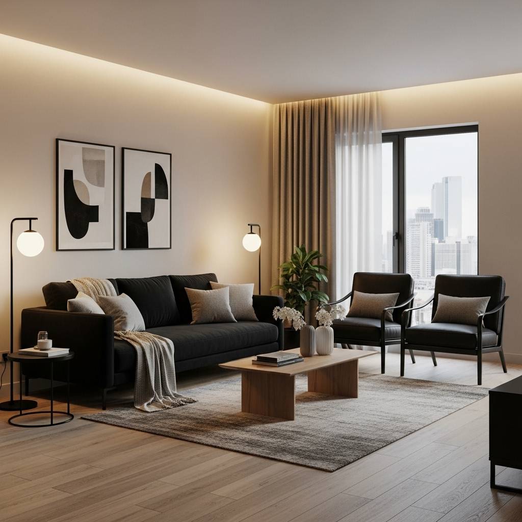 12 Modern Luxury: Black Home Decor Ideas You’ll Fall in Love With 3 Whisk a4d5abd58fcfcc794d74e44c90e81eecdr